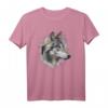 Wolf Wölfe Illustration T-Shirt - Perfektes Geschenk für Tier- und Naturliebhaber zu Weihnachten & Geburtstag