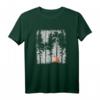 Lustiges Fuchs im Wald T-Shirt im Retro Vintage Stil – Perfekt als Geschenk für Natur- und Waldliebhaber