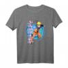 Naruto Shippuden Blaue Spiralen T-Shirt - Offizielles Naruto Merchandise für Fans