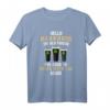 Hello Darkness My Old Friend Irish Day St. Patrick's Day T-Shirt – Humorvolles Bierliebhaber Shirt für Irische Feiertage