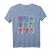 Steel Wheels 1989 Tour Blue T-Shirt – Official Licensed Merchandise für den HapKitten & Bandfans