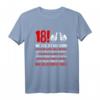 18 Weil Geil Ist Das Denn T-Shirt – Lustiges Geschenk zum 18. Geburtstag für Jungen, Mädchen, Männer und Frauen