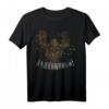 Star Wars Chewbacca Roar Christmas Lights Graphic T-Shirt - Offiziell Lizenzierte Weihnachtsmode für Fans