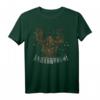 Star Wars Chewbacca Roar Christmas Lights Graphic T-Shirt - Offiziell Lizenzierte Weihnachtsmode für Fans