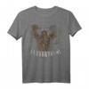 Star Wars Chewbacca Roar Christmas Lights Graphic T-Shirt - Offiziell Lizenzierte Weihnachtsmode für Fans