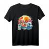 Japanischer Koi-Fisch Great Wave Kanagawa Vintage Art T-Shirt – Perfektes Geschenk für Japan-Fans, Kirschblüten & traditionelle japanische Kunst