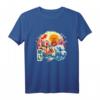 Japanischer Koi-Fisch Great Wave Kanagawa Vintage Art T-Shirt – Perfektes Geschenk für Japan-Fans, Kirschblüten & traditionelle japanische Kunst