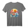 Japanischer Koi-Fisch Great Wave Kanagawa Vintage Art T-Shirt – Perfektes Geschenk für Japan-Fans, Kirschblüten & traditionelle japanische Kunst