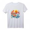 Japanischer Koi-Fisch Great Wave Kanagawa Vintage Art T-Shirt – Perfektes Geschenk für Japan-Fans, Kirschblüten & traditionelle japanische Kunst