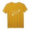 Der mit dem Hund geht Hundeliebhaber T-Shirt - Klassischer Schnitt, doppelt genähter Saum, perfektes Geschenk für Hundebesitzer