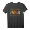 Vintage 1963 Original Birthday Est 1963 Edition T-Shirt – Klassisch geschnitten, limitierte Retro Edition für Geburtstagsfeiern und Sammler