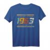 Vintage 1963 Original Birthday Est 1963 Edition T-Shirt – Klassisch geschnitten, limitierte Retro Edition für Geburtstagsfeiern und Sammler