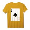 Ace Of Spades Spielkarte T-Shirt – Perfektes Halloween Kostüm, Casino Geschenk & Glücksbringer für Poker- und Kartenliebhaber