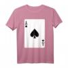 Ace Of Spades Spielkarte T-Shirt – Perfektes Halloween Kostüm, Casino Geschenk & Glücksbringer für Poker- und Kartenliebhaber