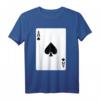 Ace Of Spades Spielkarte T-Shirt – Perfektes Halloween Kostüm, Casino Geschenk & Glücksbringer für Poker- und Kartenliebhaber