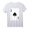 Ace Of Spades Spielkarte T-Shirt – Perfektes Halloween Kostüm, Casino Geschenk & Glücksbringer für Poker- und Kartenliebhaber