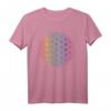 Blume des Lebens Regenbogen T-Shirt - Spirituelle Geometrie & Chakra Farben, Perfektes Geschenk für Yoga, Meditation & Spirituelle Sucher