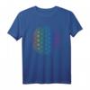 Blume des Lebens Regenbogen T-Shirt - Spirituelle Geometrie & Chakra Farben, Perfektes Geschenk für Yoga, Meditation & Spirituelle Sucher