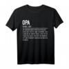 Opa Definition - Lustiges Geschenk für den coolen Großvater, perfekt für Geburtstage, Vatertag & Weihnachten