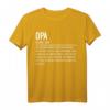 Opa Definition - Lustiges Geschenk für den coolen Großvater, perfekt für Geburtstage, Vatertag & Weihnachten