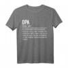 Opa Definition - Lustiges Geschenk für den coolen Großvater, perfekt für Geburtstage, Vatertag & Weihnachten