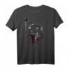 Star Wars Boba Fett Faded Helmet Poster T-Shirt - Offiziell lizenzierte Star Wars Fanbekleidung