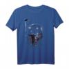 Star Wars Boba Fett Faded Helmet Poster T-Shirt - Offiziell lizenzierte Star Wars Fanbekleidung