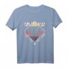 Santa Cruz Vintage Retro California Surf T-Shirt - Perfektes Geschenk für Surfer & Stand Up Paddler mit Strand- und Sonnenuntergangsmotiv