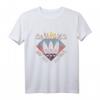 Santa Cruz Vintage Retro California Surf T-Shirt - Perfektes Geschenk für Surfer & Stand Up Paddler mit Strand- und Sonnenuntergangsmotiv