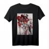 Blumen Schädel Floral Sugar Dark Art Grunge T-Shirt – Gothic, Okkult & Horror Design für Teenager, Mädchen, Jungen, Männer & Frauen