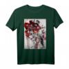 Blumen Schädel Floral Sugar Dark Art Grunge T-Shirt – Gothic, Okkult & Horror Design für Teenager, Mädchen, Jungen, Männer & Frauen