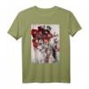 Blumen Schädel Floral Sugar Dark Art Grunge T-Shirt – Gothic, Okkult & Horror Design für Teenager, Mädchen, Jungen, Männer & Frauen