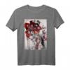Blumen Schädel Floral Sugar Dark Art Grunge T-Shirt – Gothic, Okkult & Horror Design für Teenager, Mädchen, Jungen, Männer & Frauen