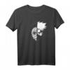 HapKitten Shippuden Kakashi Tobi Split Face T-Shirt – Offiziell lizenziertes Naruto Merch für Anime-Fans