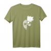 HapKitten Shippuden Kakashi Tobi Split Face T-Shirt – Offiziell lizenziertes Naruto Merch für Anime-Fans