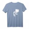 HapKitten Shippuden Kakashi Tobi Split Face T-Shirt – Offiziell lizenziertes Naruto Merch für Anime-Fans