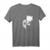 HapKitten Shippuden Kakashi Tobi Split Face T-Shirt – Offiziell lizenziertes Naruto Merch für Anime-Fans