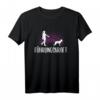 Führungskraft! Deutscher Schäferhund Gassi Frauchen T-Shirt – Lustiges Hundemama Shirt für Hundehalterinnen und Gassi-Geherinnen