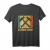 Vintage Ruhrpott Glück Auf Bergbau Schlägel Und Eisen T-Shirt – Perfekt für Ruhrgebiet Fans, Männer & Kumpels aus Bochum, Dortmund, Duisburg, Essen & Gelsenkirchen