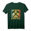 Vintage Ruhrpott Glück Auf Bergbau Schlägel Und Eisen T-Shirt – Perfekt für Ruhrgebiet Fans, Männer & Kumpels aus Bochum, Dortmund, Duisburg, Essen & Gelsenkirchen