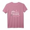 Wander Woman! Lustiges Bergsteiger T-Shirt für Frauen – Geschenk für Wanderinnen, Bergsteigerinnen & Naturliebhaberinnen in den Alpen