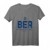 Alba Berlin Basketball T-Shirt in Gelb - Klassisch geschnitten, doppelt genähter Saum für Fans
