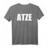 Atze T-Shirt – Klassisch geschnittenes Basic T-Shirt mit doppeltem Saum