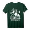 Glaube kann Berge bewegen Matthew Bibelvers T-Shirt – Katholisches Geschenk für Erste Kommunion, Konfirmation, Taufe & RCIA