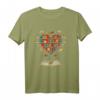 Herzförmiges Bücherregal T-Shirt für Bücherliebhaber & Buchclub - Gemütliche Kleidung für Leserinnen und Leser
