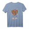 Herzförmiges Bücherregal T-Shirt für Bücherliebhaber & Buchclub - Gemütliche Kleidung für Leserinnen und Leser