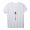 Damen Let It Bee Handgezeichnetes Süßes Bienen Imker Line Art T-Shirt mit V-Ausschnitt – Perfekt für Natur- und Bienenliebhaberinnen zum Geburtstag, Weihnachten & mehr
