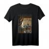 Johannes Vermeer Die Kunst der Malerei T-Shirt – Perfektes Kunstwerk für Kunstliebhaber, Künstler, Designer & Kunststudenten