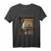 Johannes Vermeer Die Kunst der Malerei T-Shirt – Perfektes Kunstwerk für Kunstliebhaber, Künstler, Designer & Kunststudenten
