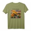 Van Gogh Gemälde Landschaft mit Haus und Pflugmann Kunst T-Shirt - Impressionistische Fine Art Mode für Kunstliebhaber